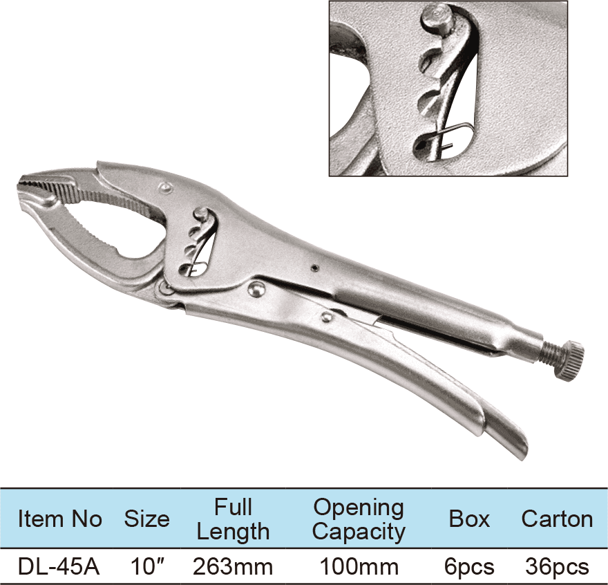 4 Position Locking Pliers, Extra Wide Opening(圖1)