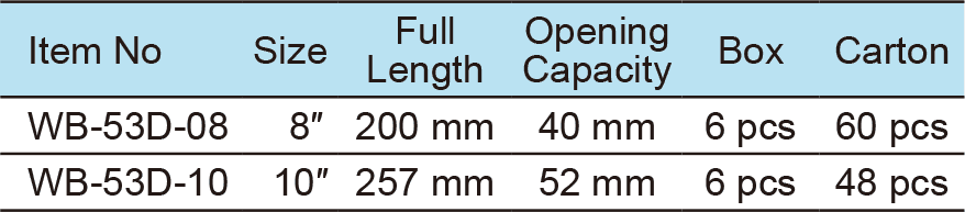 Adjustable Wrench,Extra Wide Opening Reversable Jaw(圖1)