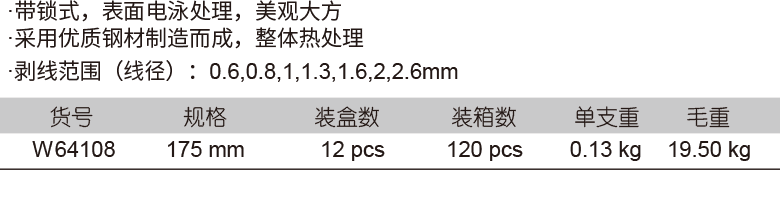 帶鎖剝線鉗(圖1)