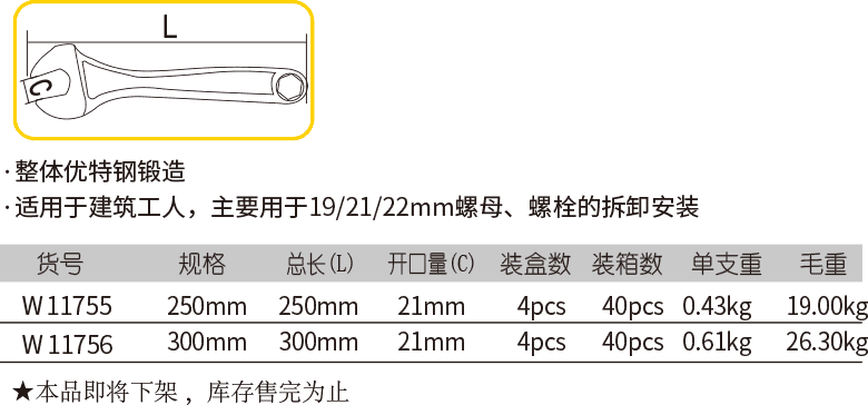 架子工扳手(圖1)